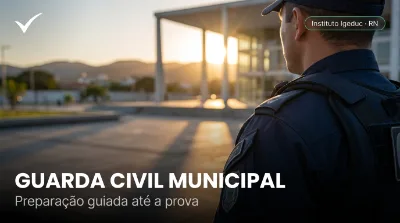 Capa: GUARDA CIVIL MUNICIPAL