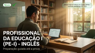Capa: PROFISSIONAL DA EDUCAÇÃO I (PE-I) - INGLÊS