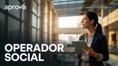 Capa: OPERADOR SOCIAL