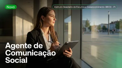 Capa: Agente de Comunicação Social