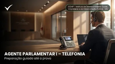 Capa: AGENTE PARLAMENTAR I – TELEFONIA