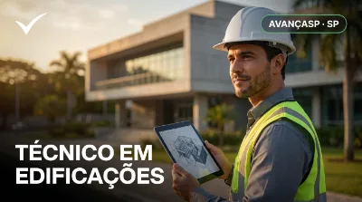 Capa: TÉCNICO EM EDIFICAÇÕES