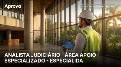 Capa: ANALISTA JUDICIÁRIO - ÁREA APOIO ESPECIALIZADO - ESPECIALIDADE ENGENHARIA SEGURANÇA DO TRABALHO