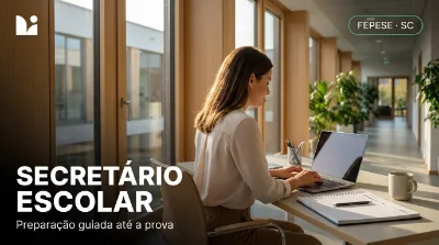 Capa: SECRETÁRIO ESCOLAR