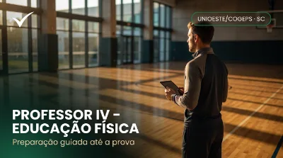 Capa: PROFESSOR IV – EDUCAÇÃO FÍSICA