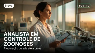 Capa: ANALISTA EM CONTROLE DE ZOONOSES