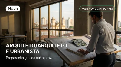 Capa: ARQUITETO/ARQUITETO E URBANISTA