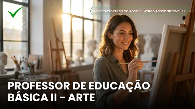 Capa: PROFESSOR DE EDUCAÇÃO BÁSICA II – ARTE