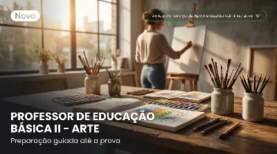 Capa: PROFESSOR DE EDUCAÇÃO BÁSICA II – ARTE