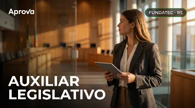 Capa: AUXILIAR LEGISLATIVO