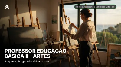 Capa: PROFESSOR EDUCAÇÃO BÁSICA II - ARTES