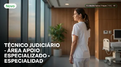 Capa: TÉCNICO JUDICIÁRIO - ÁREA APOIO ESPECIALIZADO - ESPECIALIDADE ENFERMAGEM DO TRABALHO