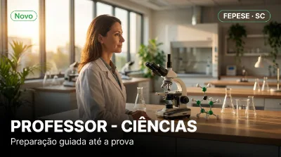 Capa: PROFESSOR - CIÊNCIAS