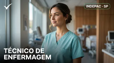 Capa: TÉCNICO DE ENFERMAGEM