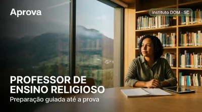 Capa: PROFESSOR DE ENSINO RELIGIOSO