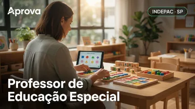 Capa: Professor de Educação Especial