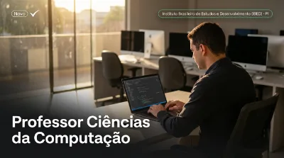Capa: Professor Ciências da Computação