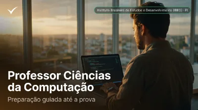 Capa: Professor Ciências da Computação