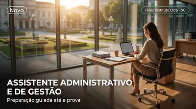 Capa: ASSISTENTE ADMINISTRATIVO E DE GESTÃO