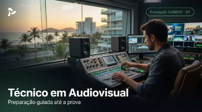 Capa: Técnico em Audiovisual
