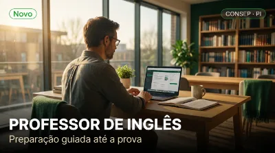 Capa: PROFESSOR DE INGLÊS