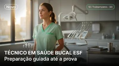 Capa: TÉCNICO EM SAÚDE BUCAL ESF
