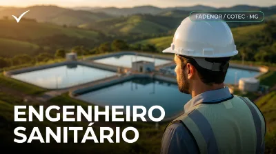 Capa: ENGENHEIRO SANITÁRIO