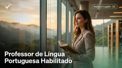 Capa: Professor de Língua Portuguesa Habilitado