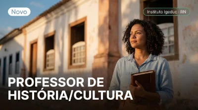 Capa: PROFESSOR DE HISTÓRIA/CULTURA