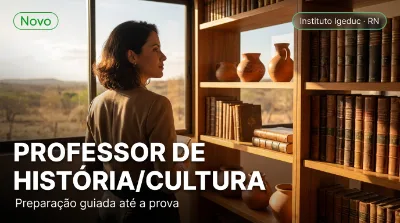 Capa: PROFESSOR DE HISTÓRIA/CULTURA