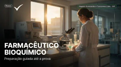 Capa: FARMACÊUTICO BIOQUÍMICO