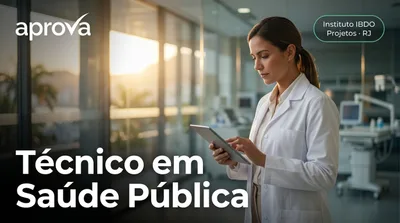 Capa: Técnico em Saúde Pública