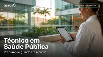 Capa: Técnico em Saúde Pública