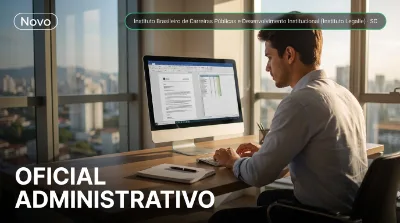 Capa: OFICIAL ADMINISTRATIVO