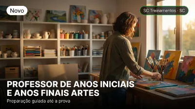 Capa: PROFESSOR DE ANOS INICIAIS E ANOS FINAIS ARTES