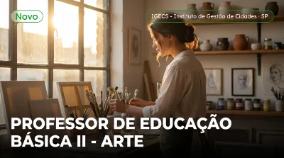 Capa: PROFESSOR DE EDUCAÇÃO BÁSICA II - ARTE