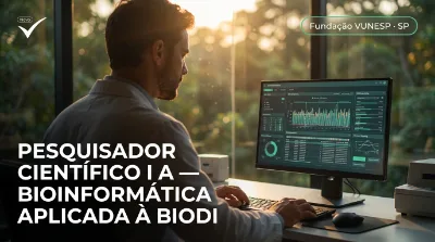 Capa: PESQUISADOR CIENTÍFICO I A — BIOINFORMÁTICA APLICADA À BIODIVERSIDADE