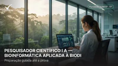 Capa: PESQUISADOR CIENTÍFICO I A — BIOINFORMÁTICA APLICADA À BIODIVERSIDADE