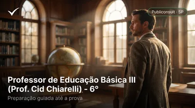 Capa: Professor de Educação Básica III (Prof. Cid Chiarelli) - 6º ano da Educação Básica ao Ensino Médio - História