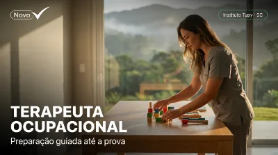 Capa: TERAPEUTA OCUPACIONAL
