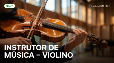 Capa: INSTRUTOR DE MÚSICA – VIOLINO