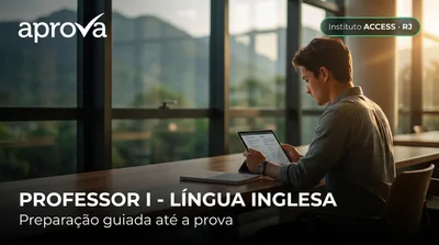 Capa: PROFESSOR I - LÍNGUA INGLESA