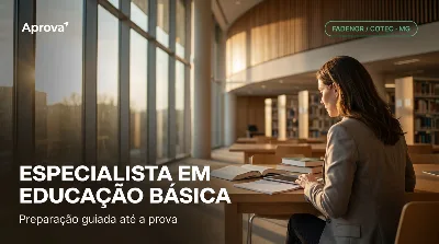 Capa: ESPECIALISTA EM EDUCAÇÃO BÁSICA