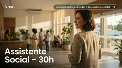 Capa: Assistente Social – 30h