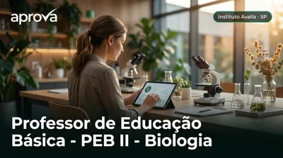 Capa: Professor de Educação Básica - PEB II - Biologia