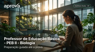 Capa: Professor de Educação Básica - PEB II - Biologia