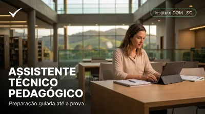Capa: ASSISTENTE TÉCNICO PEDAGÓGICO