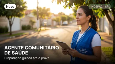 Capa: AGENTE COMUNITÁRIO DE SAÚDE