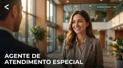 Capa: AGENTE DE ATENDIMENTO ESPECIAL
