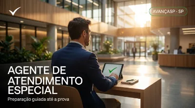 Capa: AGENTE DE ATENDIMENTO ESPECIAL
